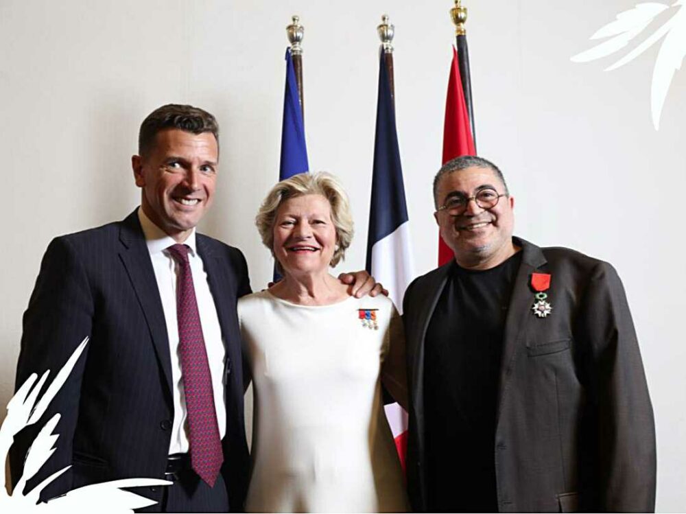 Binebine décroche la Légion d’honneur ! à Marrakech