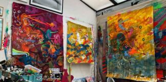 Alexöne Dizac à la DAVID BLOCK GALLERY.