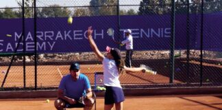 Nouvelle académie de tennis à Marrakech