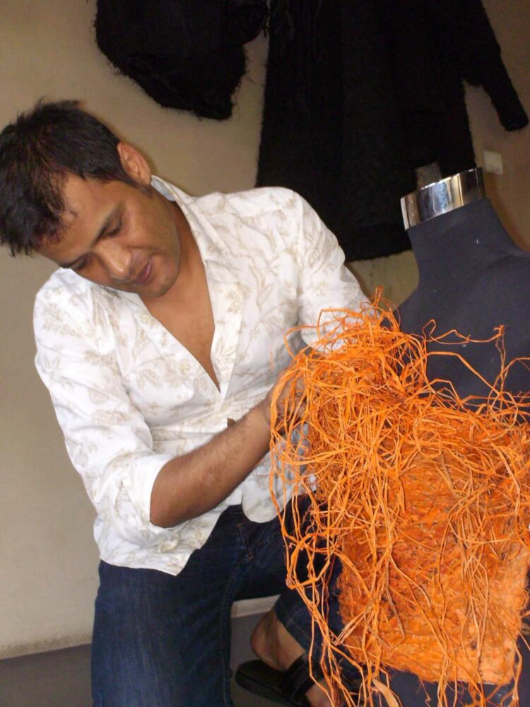 Fiers de notre styliste marrakchi Nouredine Amir à Marrakech