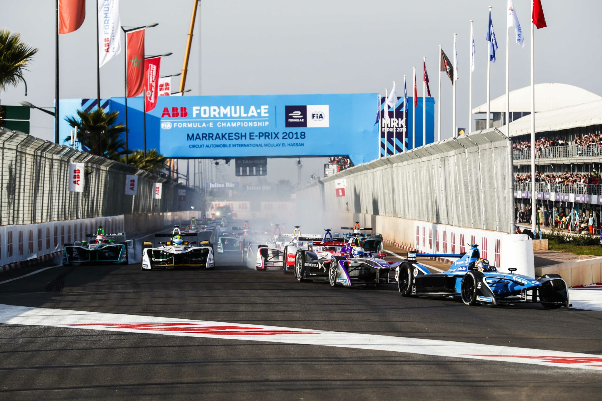 La Formula E new look a Marrakech