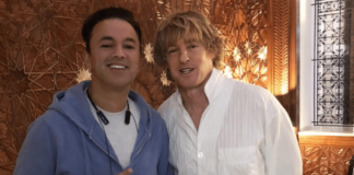 VU & RECONNU Owen Wilson prend la pose avec RedOne