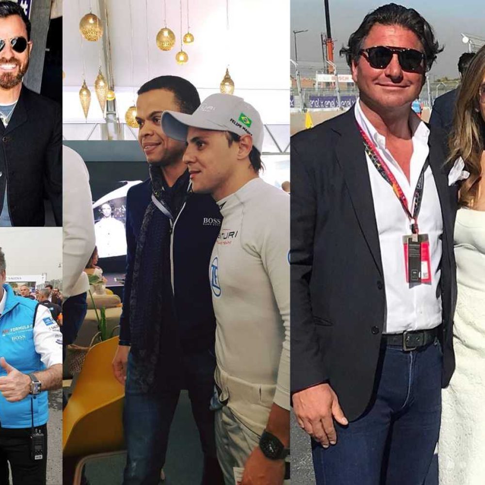 Plein de people au Grand prix de Formule E à Marrakech