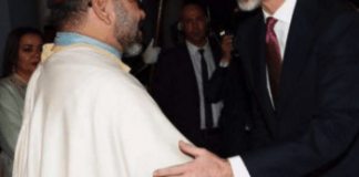 Le couple princier espagnol en visite au Maroc