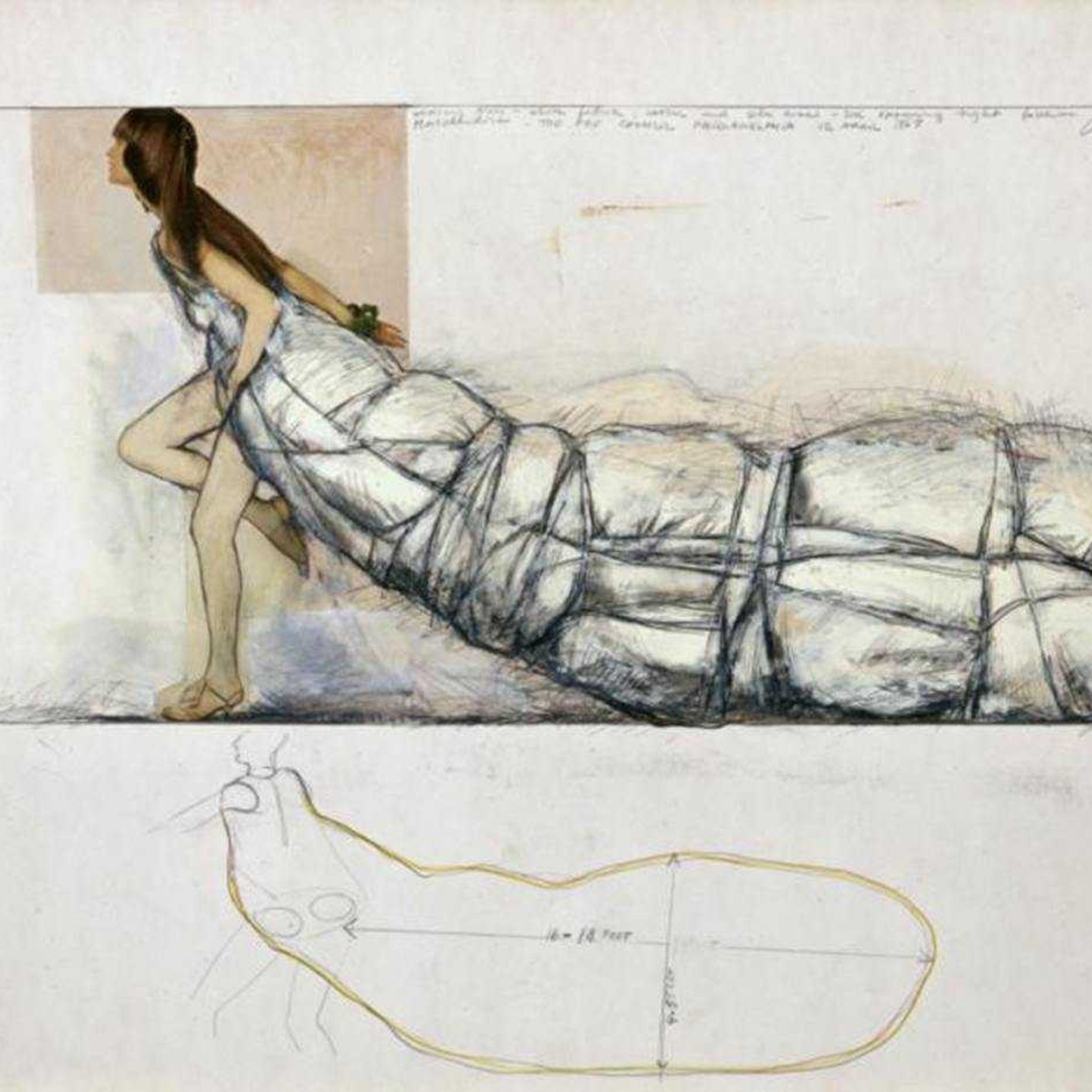 Les femmes empaquetées de Christo à Marrakech