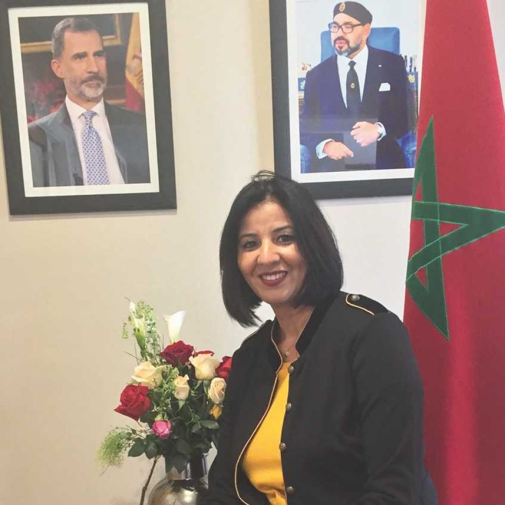 Khadija El Gabsi, rencontre avec Madame la Consule à Marrakech