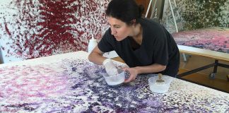 Dans l’atelier de Yasmina Alaoui