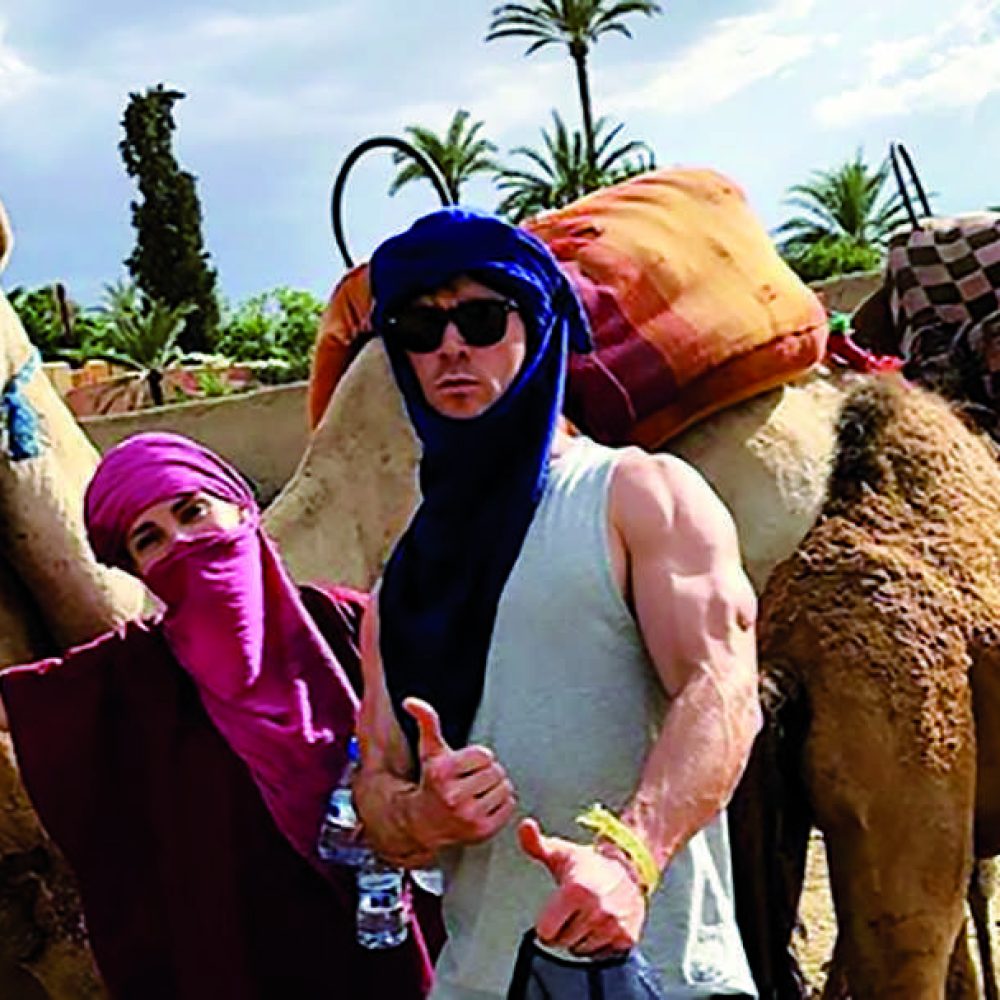 Chris Hemsworth à Marrakech