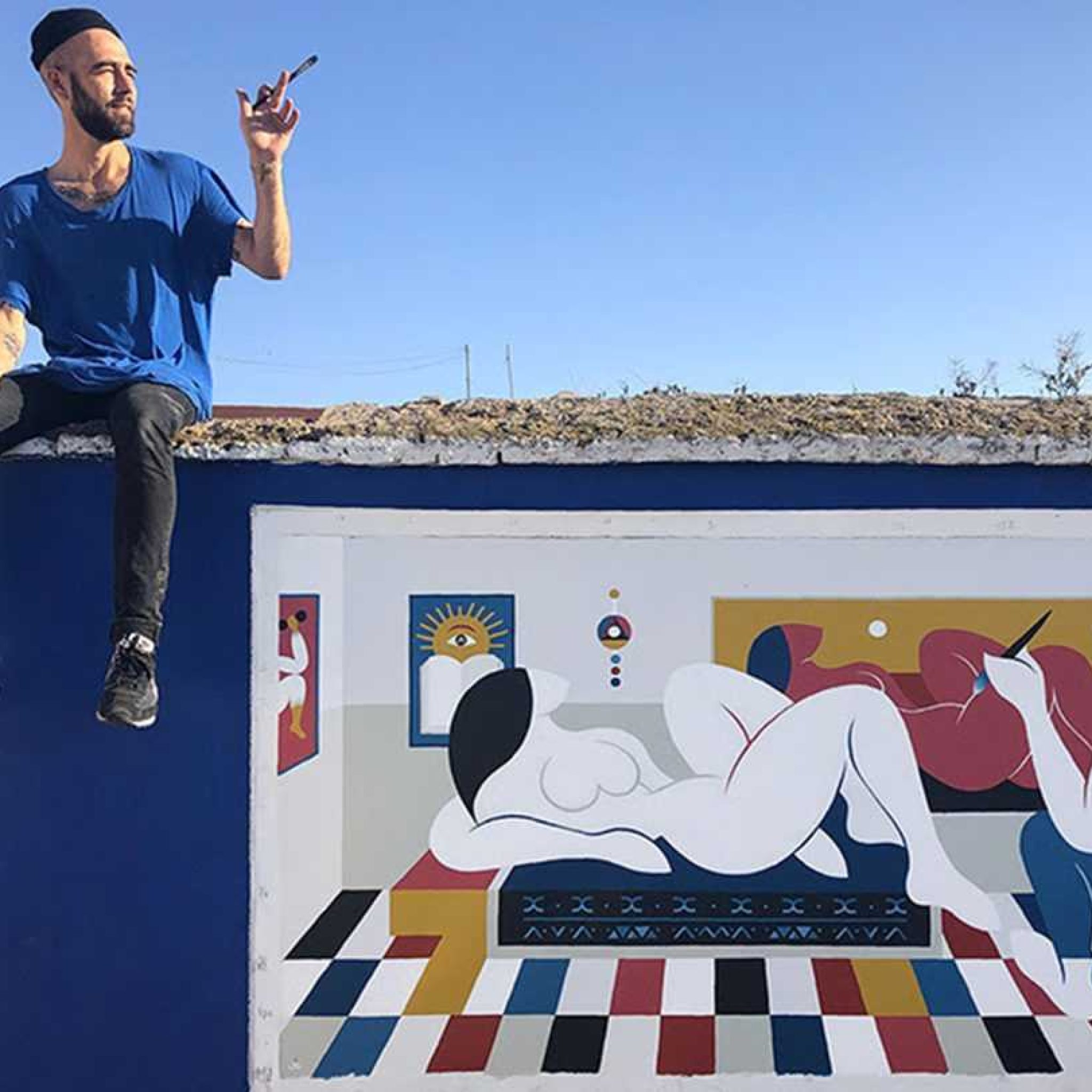 La nouvelle expo de REMED à la David Bloch Gallery à Marrakech