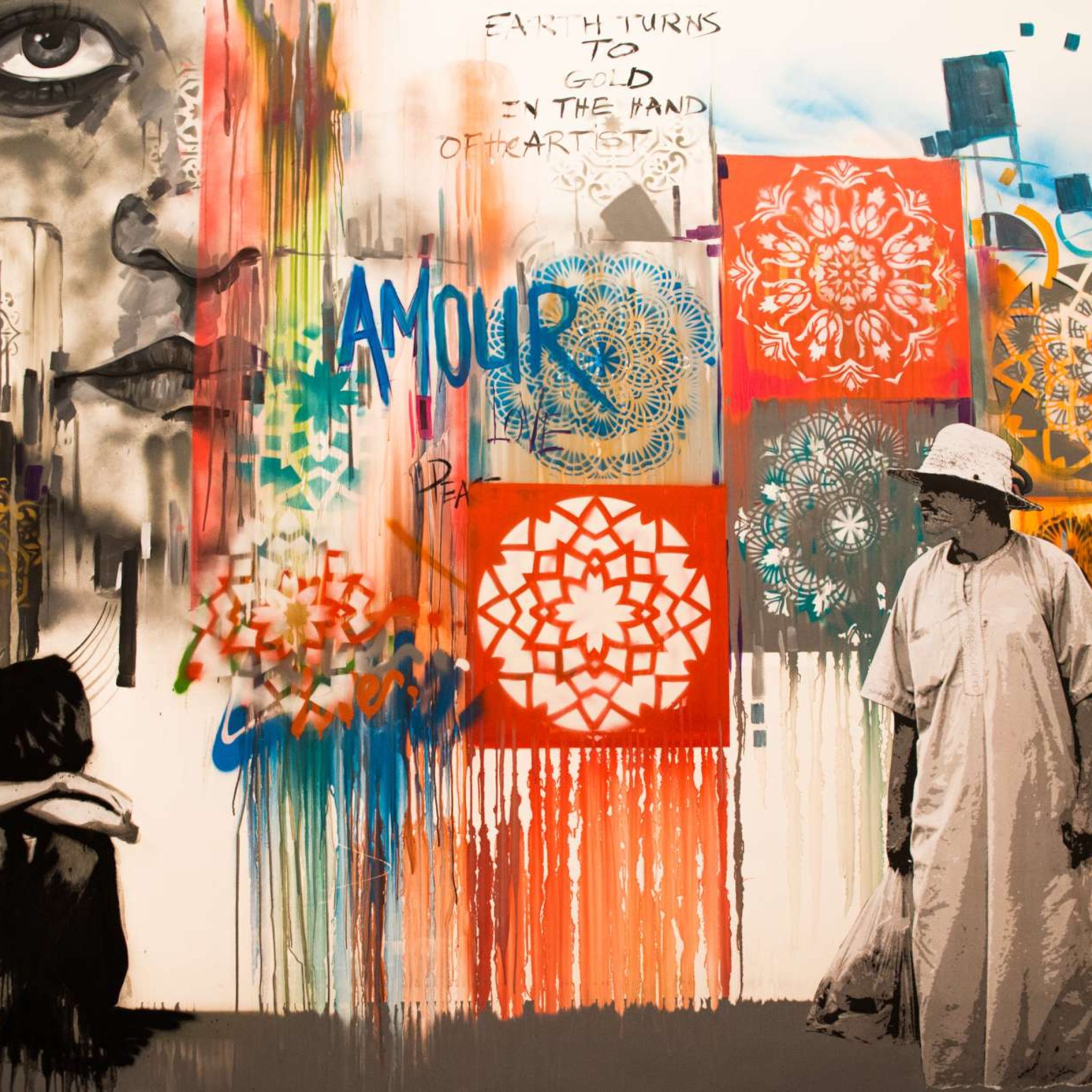 Mövenpick Marrakech, Une galerie d’art vivante et colorée