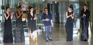 Noureddine Amir fait mouche à la Fashion Week de Paris