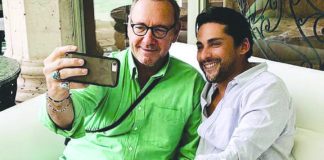 Kevin Spacey en touriste à Marrakech