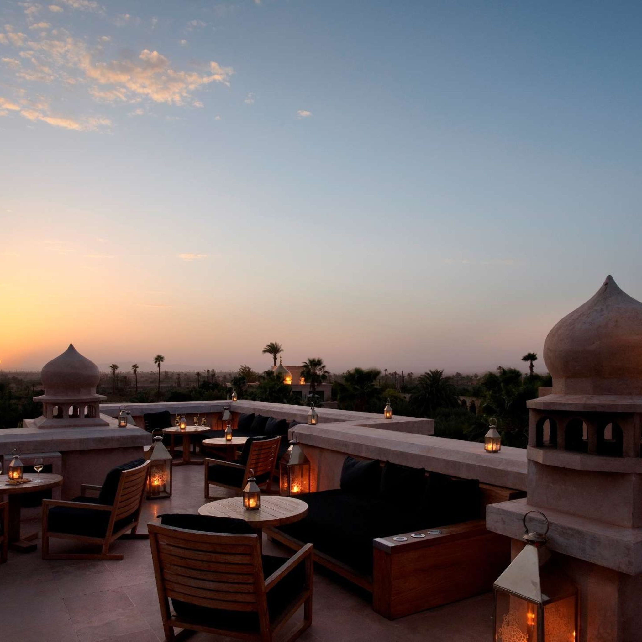 Nomad Bar : le rooftop enchanteur du Palais Namaskar à Marrakech