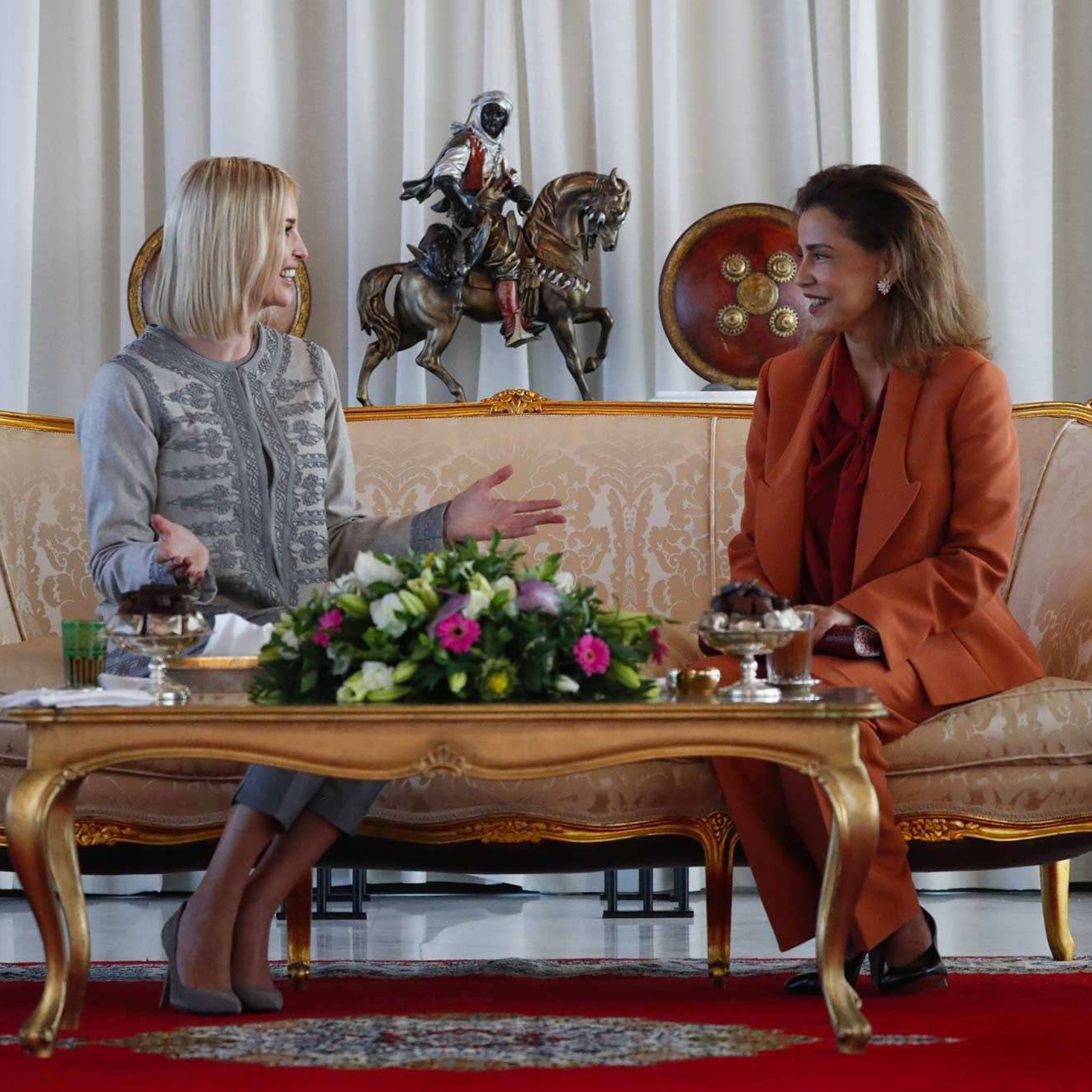 Ivanka Trump sous le charme des créations de Fadila el Gadi à Marrakech