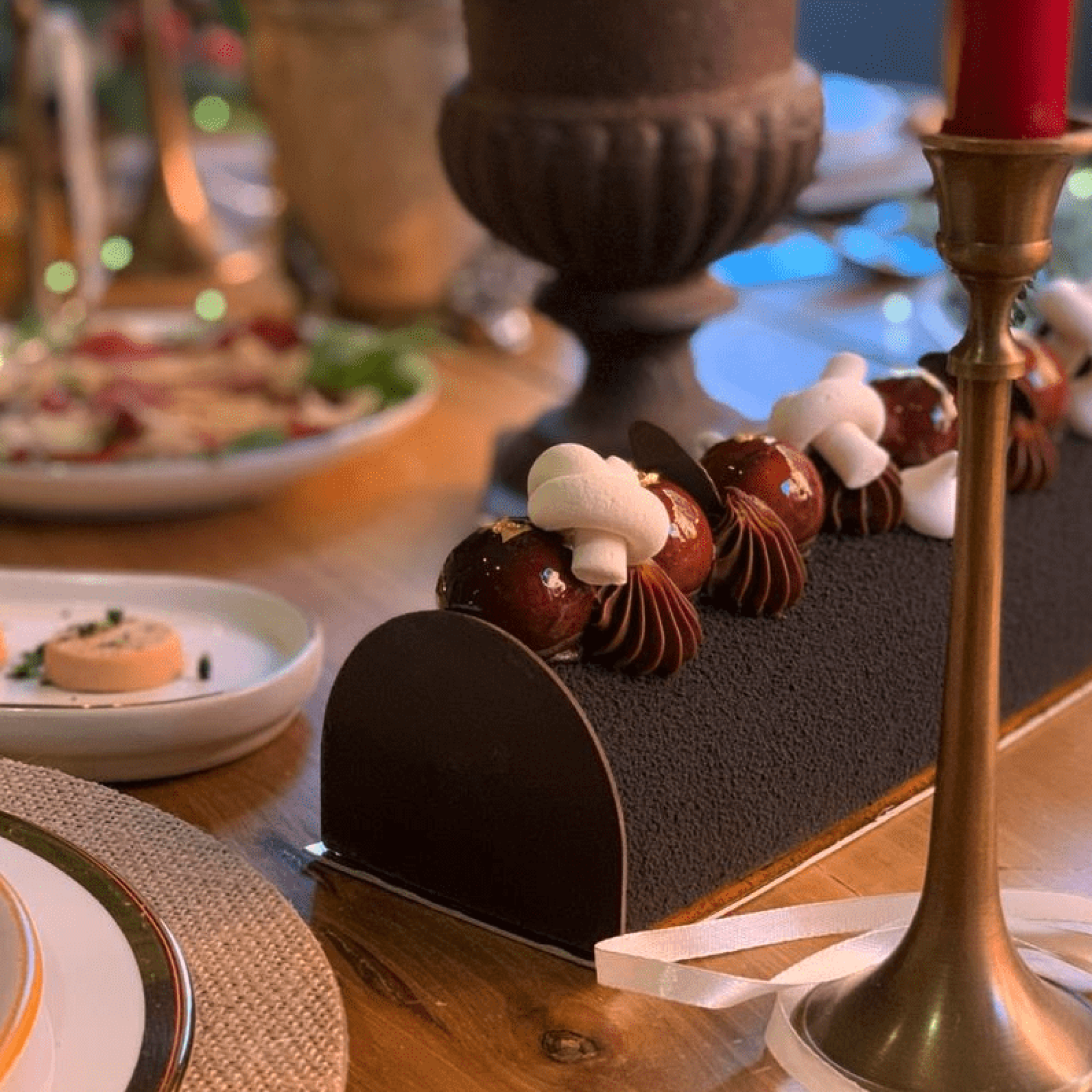 Bûches de Noël, les stars de fin d’année ! à Marrakech