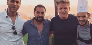 Le célèbre Chef Gordon Ramsay en tournage à Marrakech