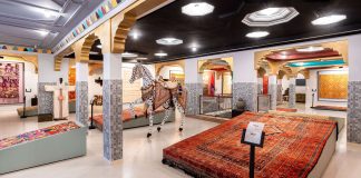 Une collection inouïe de chefs d’oeuvre tissés aux portes de la vallée de l’Ourika