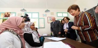 Le FMI octroie un don à une école à Marrakech