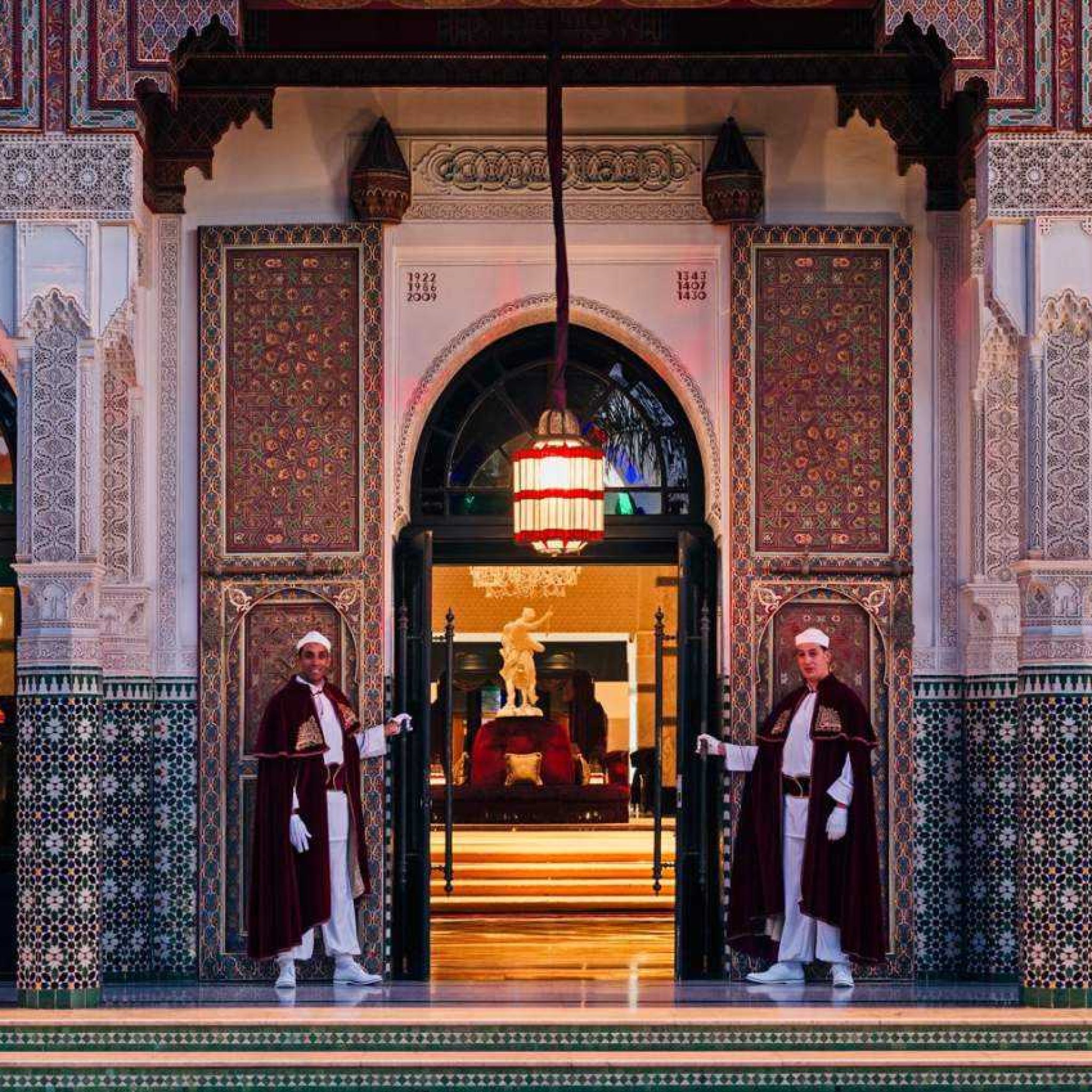 Le Palace LA MAMOUNIA fait peau neuve à Marrakech