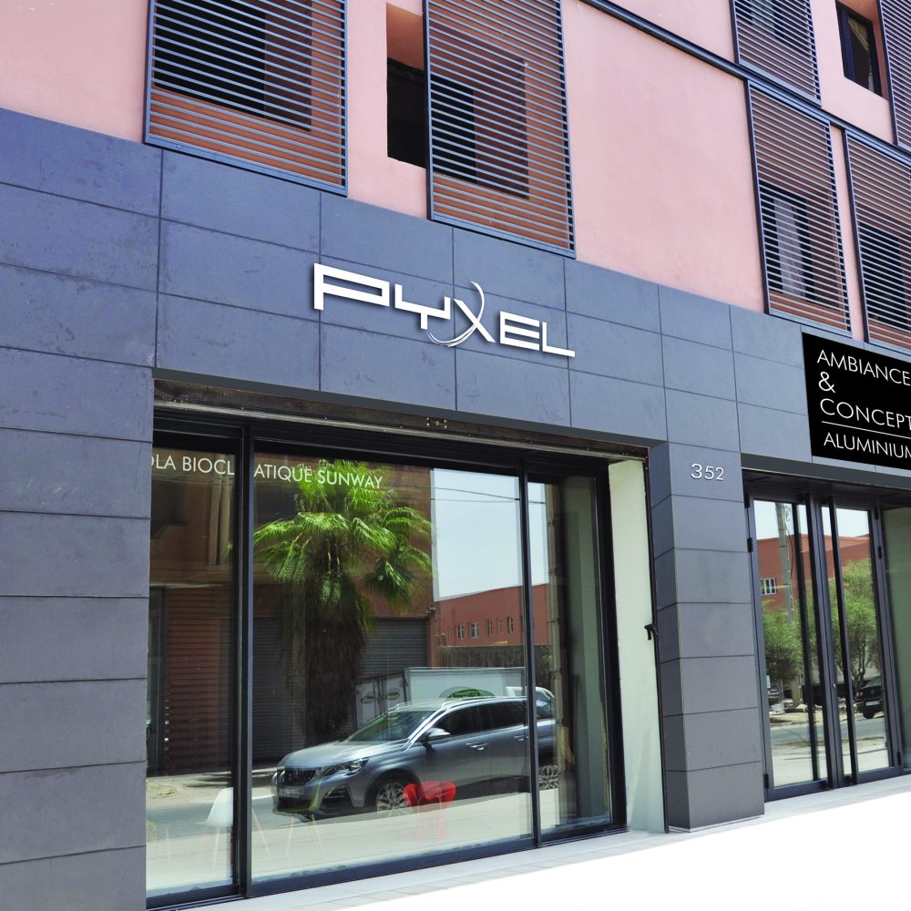 Ambiance & Concept Aluminium : Le nouveau showroom de Pyxel et Sepalumic à Marrakech