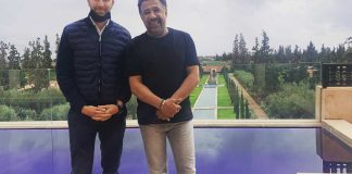 Cheb Khaled en visite à Marrakech