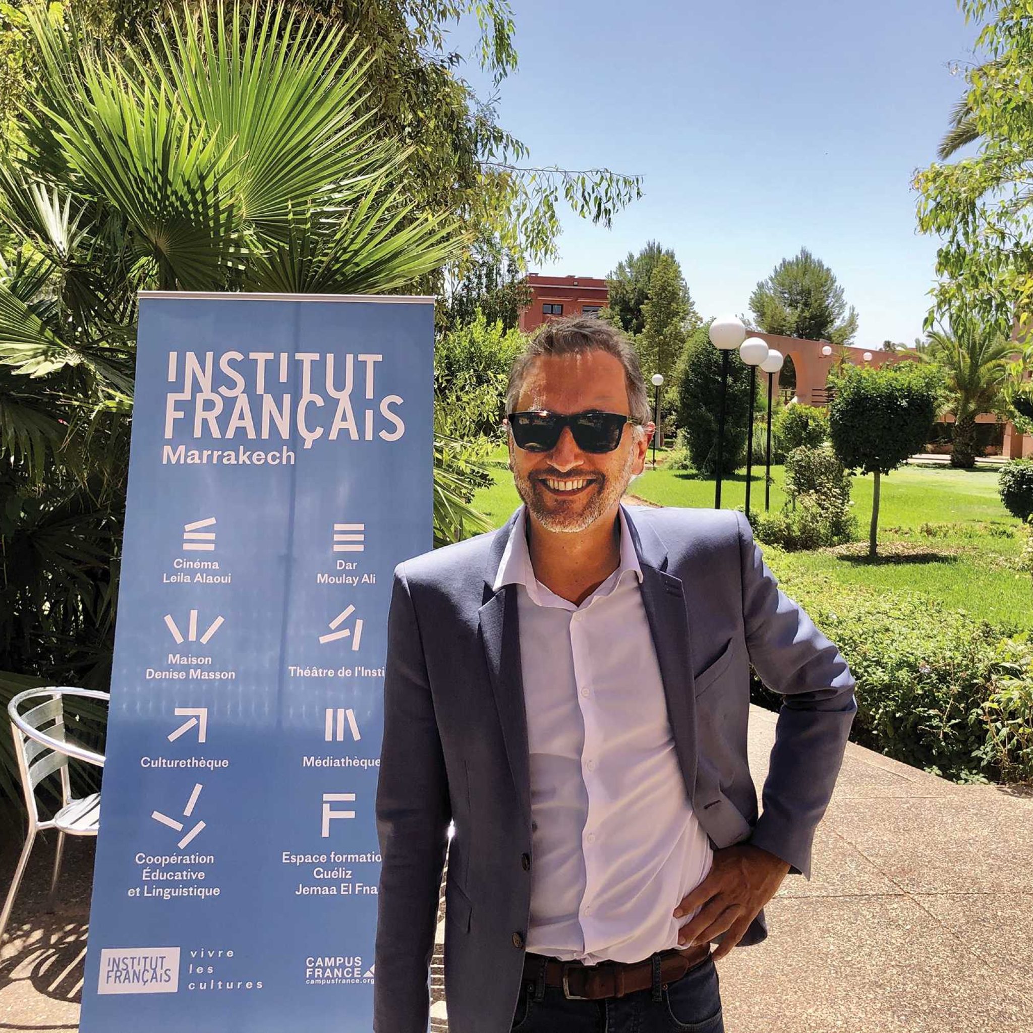 CHRISTOPHE CHAILLOT : Directeur de l’Institut Français de Marrakech