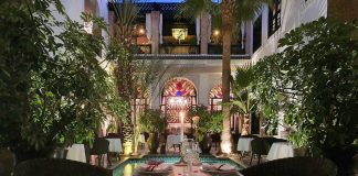 Le Riad Monceau vous offre la nuitée à la réservation d’un dîner