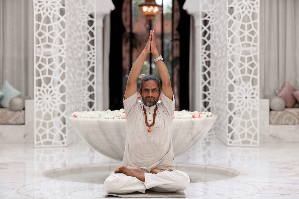 Le maître yogi Krishna en résidence au Spa Royal Mansour Marrakech
