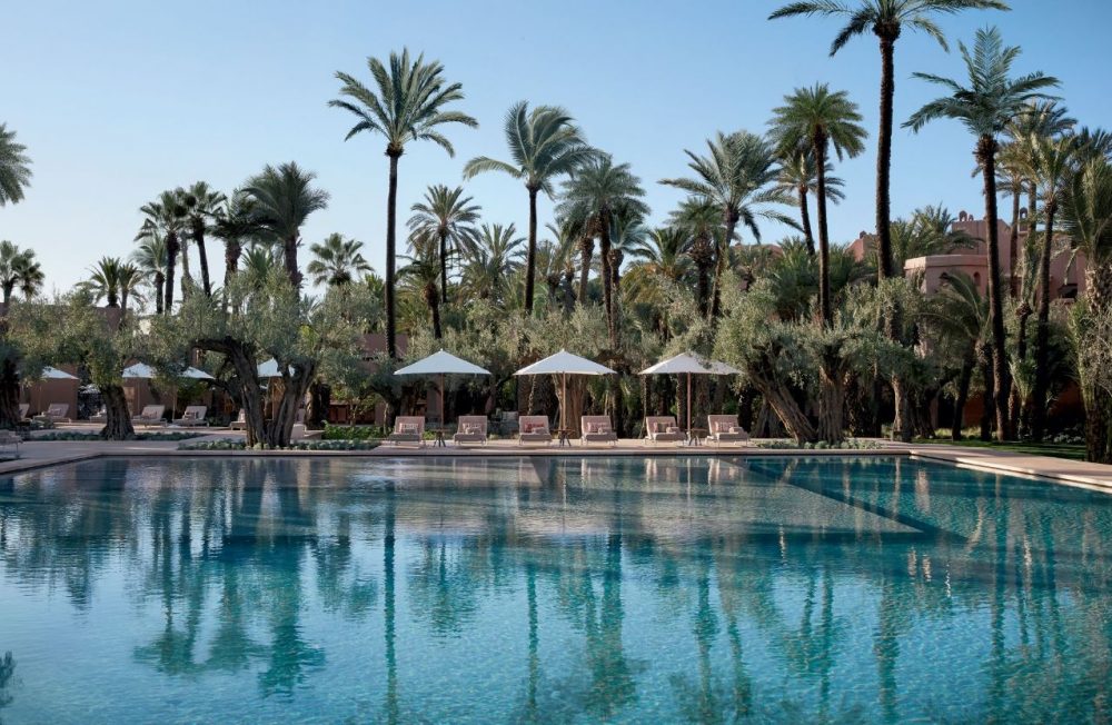 Une journée à la piscine du ROYAL MANSOUR à Marrakech
