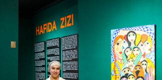 HAFIDA ZIZI au Musée de la Femme de Marrakech Hafida Zizi