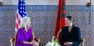 la Première Dame des Etats-Unis Jill Biden accueillie par Lalla Hasnaa à Marrakech La Première Dame des Etats-Unis Jill Biden accueillie par Lalla Hasnaa