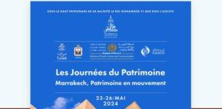 Les Journées du Patrimoine Marrakech, du 23 au 26 mai journees du patrimoine marrakech