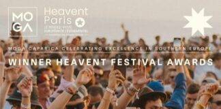 MOGA Caparica consacré “Meilleur Festival du Sud de l’Europe” au Heavent Paris 2024