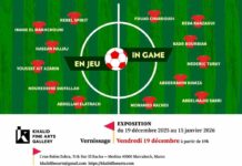 Expo Marrakech : « En Jeu » à la Khalid Fine Arts Gallery, quand l’art célèbre la CAN