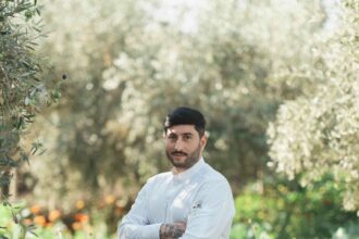 Le chef Frédérico Bottali au restaurant italien Arva de l'Amanjena à Marrakech