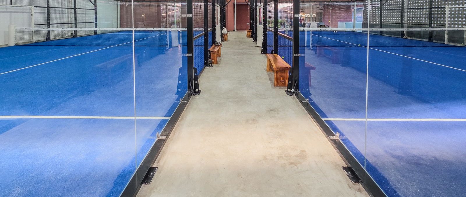 Courts de padel (illustration)