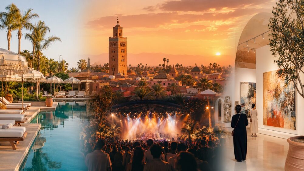Que faire à Marrakech ce week-end : piscine day pass, concert au coucher de soleil et exposition d'art