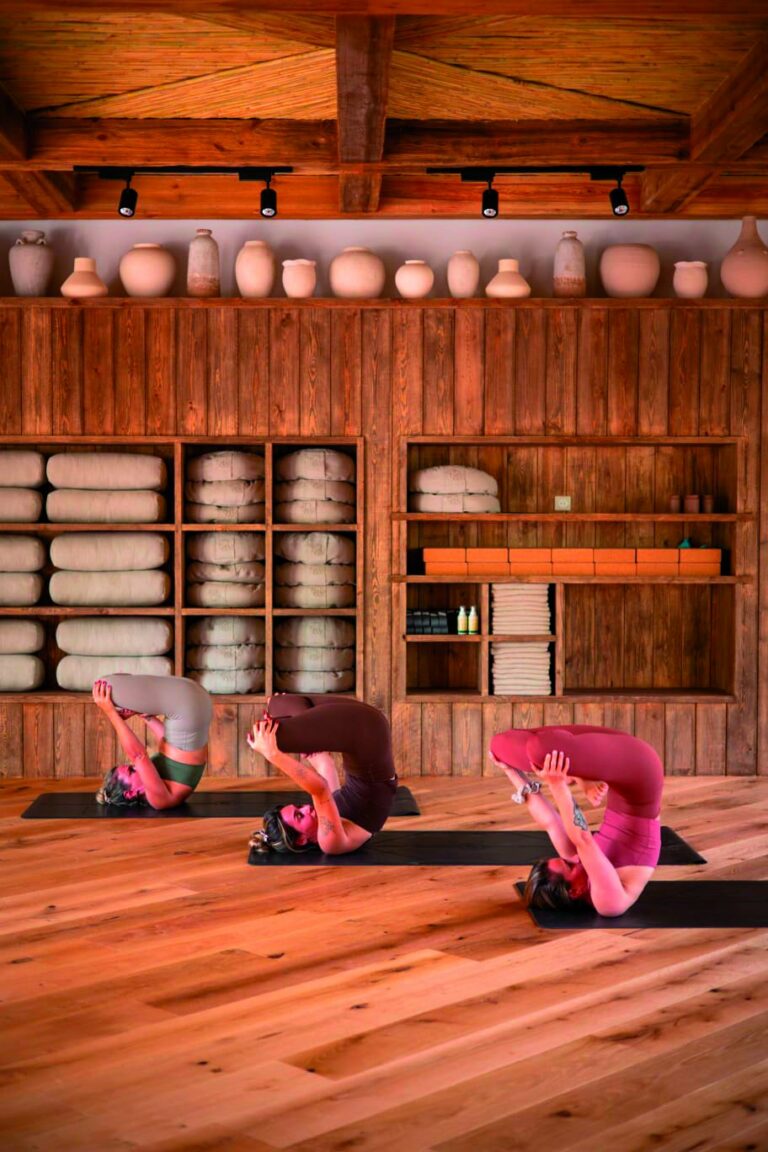 Cours de yoga au Yoga Shala, hôtel Tigmiza, Marrakech